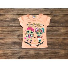 Футболка для дівчинки ЛОЛ